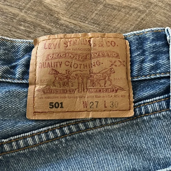 VINTAGE 501 Levi’s 27x30 Perfect Condition